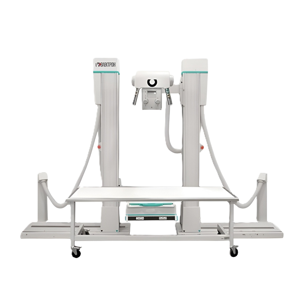 Цифровой рентгеновский аппарат Электрон на два рабочих места с мобильным столом