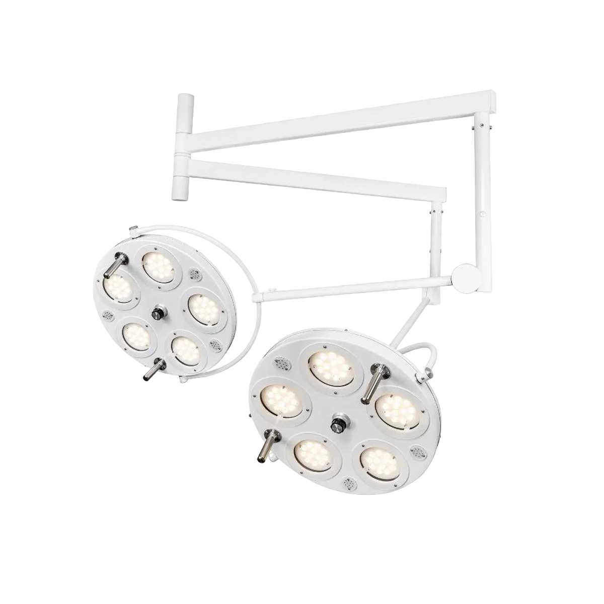 Медицинский двухкупольный хирургический светильник FotonFly 6M/5C