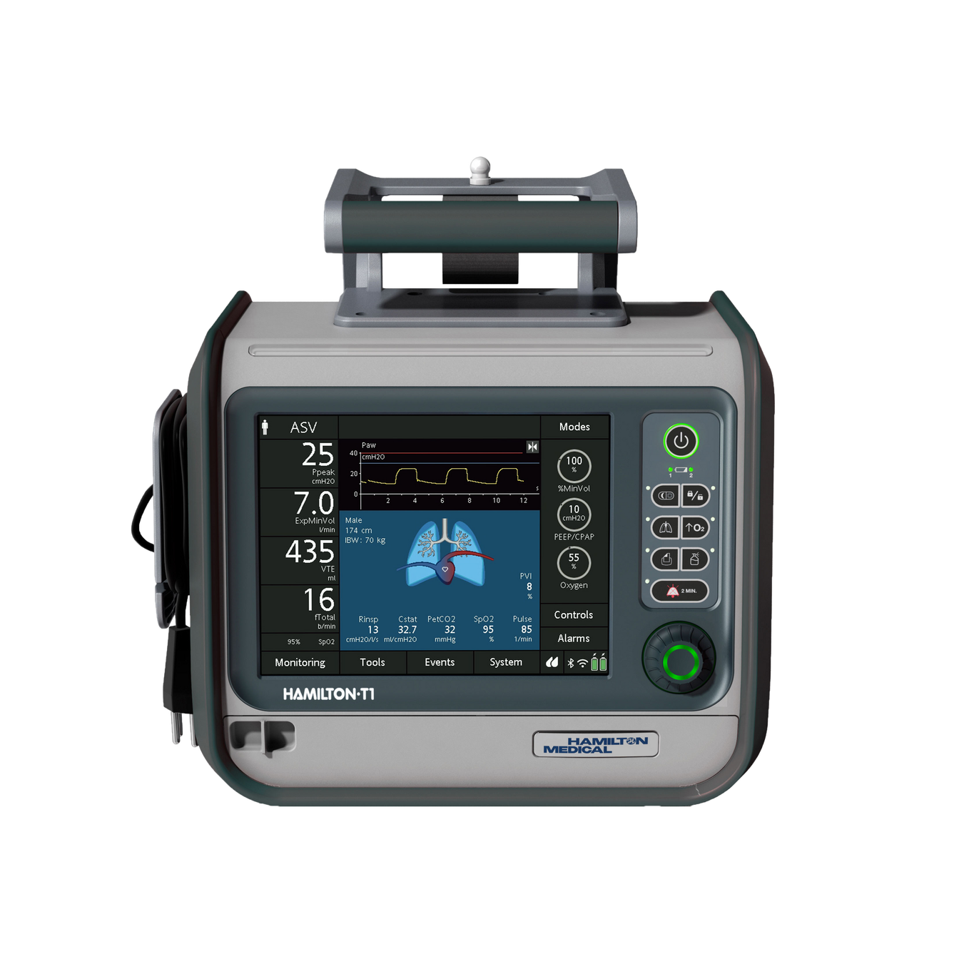 Аппарат ИВЛ HAMILTON-T1 Military
