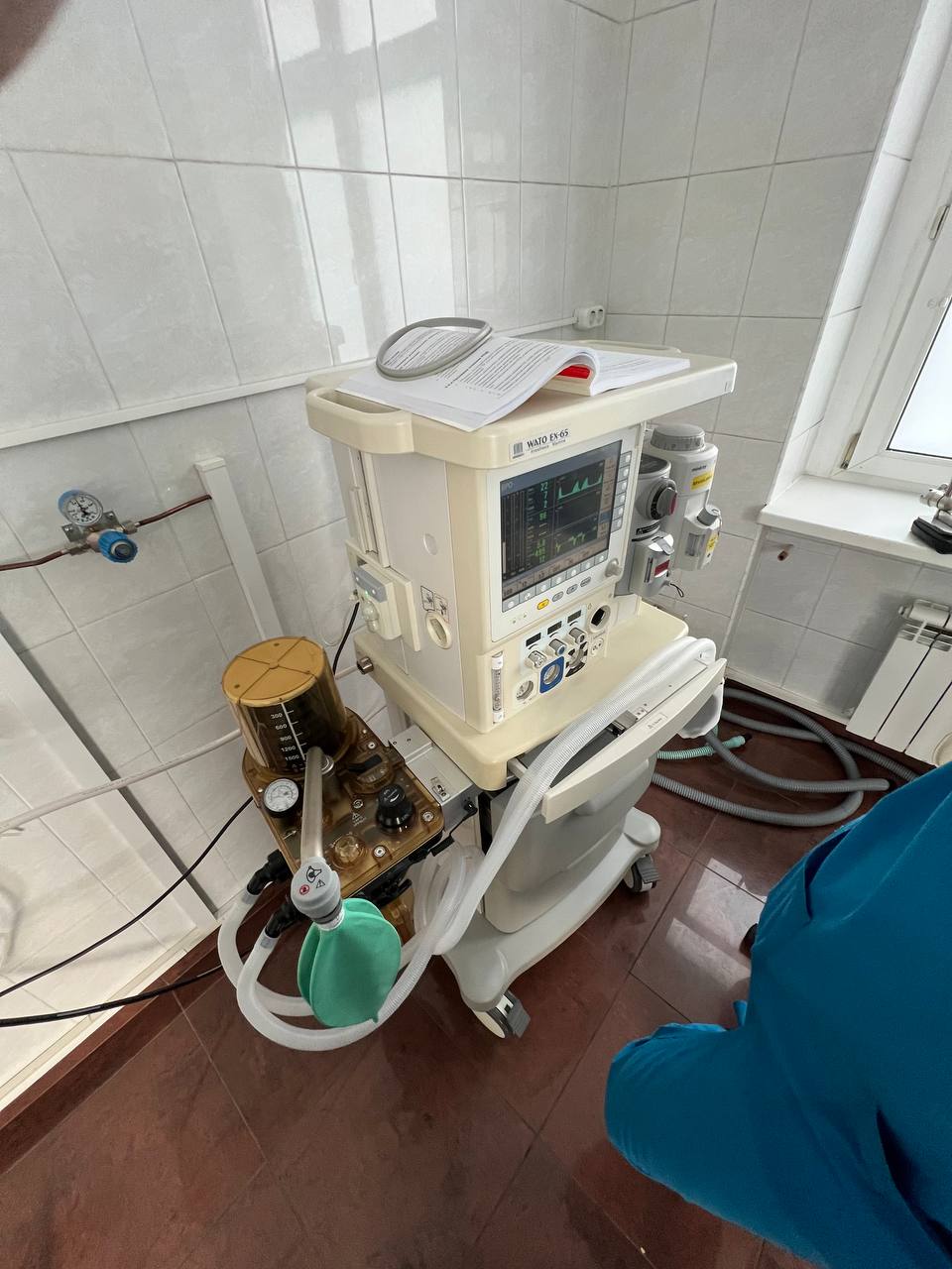 Диагностика и устранение утечки в контуре пациента — WATO EX-65