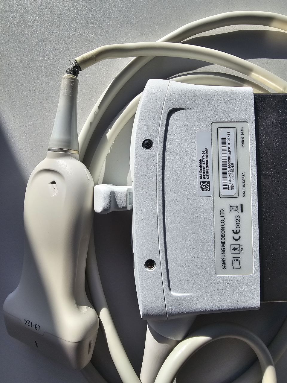 Восстановление кабеля линейного УЗИ-датчика Samsung Medison L3-12A