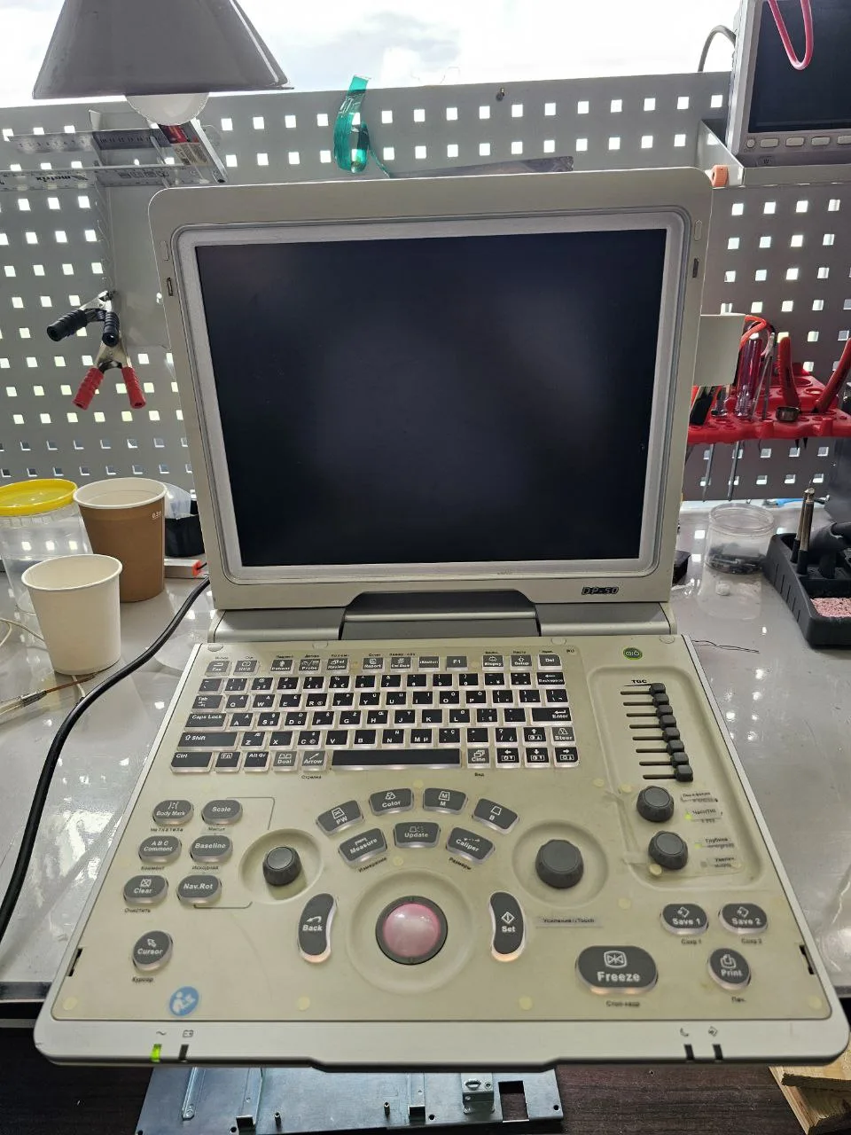 Замена модуля CPU в УЗИ-аппарате Mindray DP-50 — восстановление работоспособности