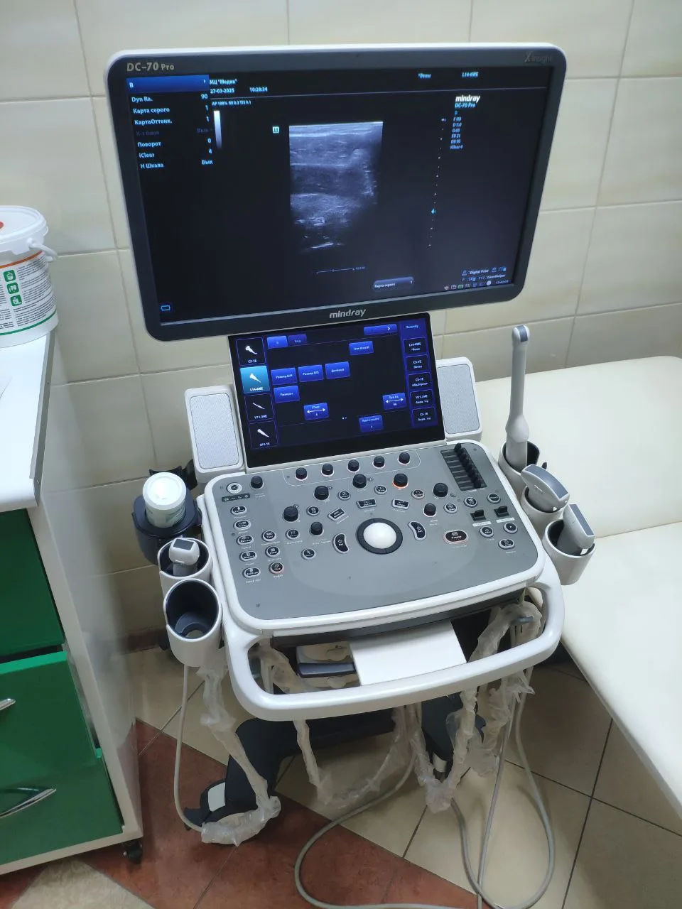 Mindray DC-70 Pro — техническое обслуживание и решение жалоб на качество изображения