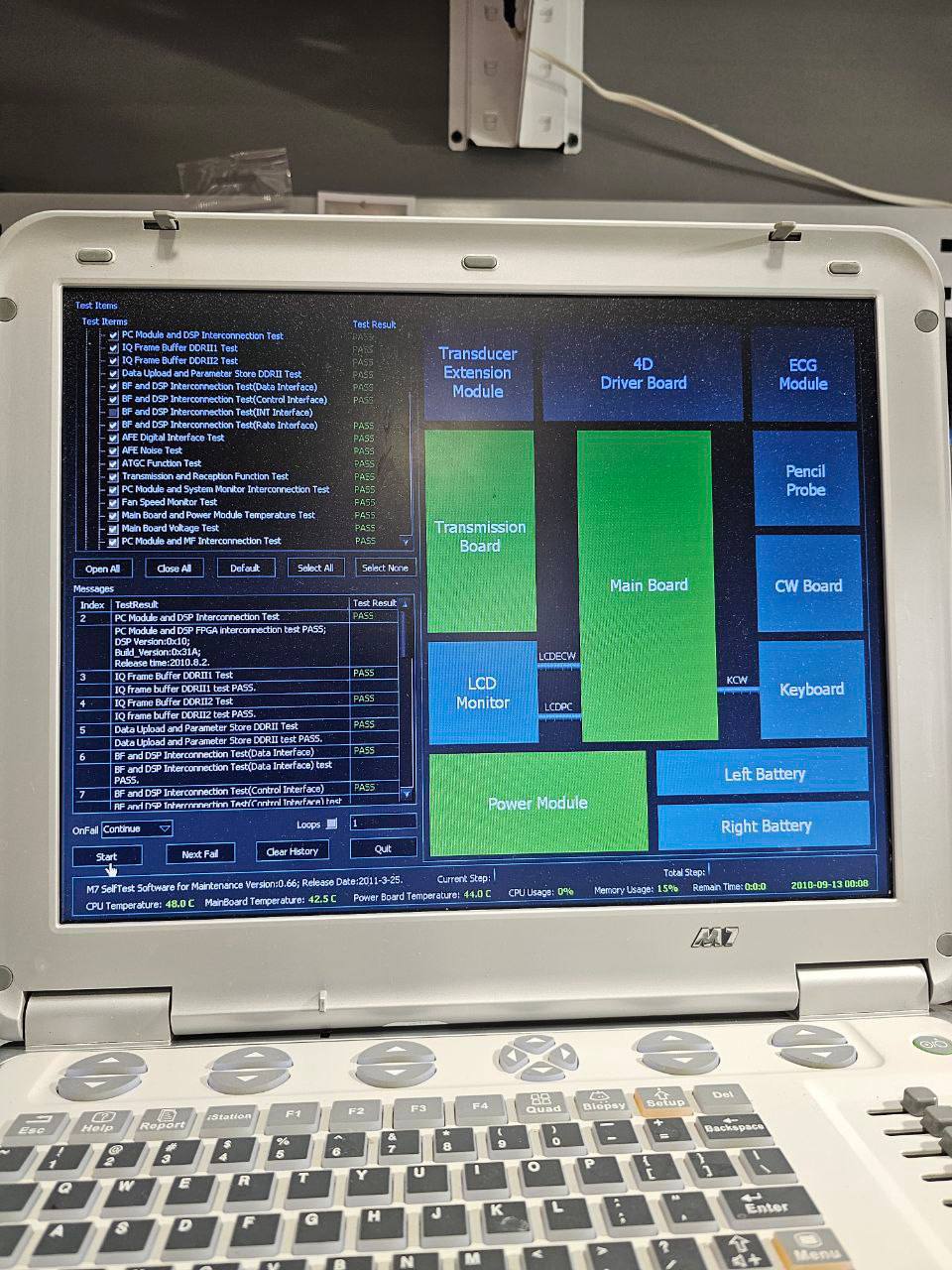 Ремонт Mindray M7: устранение ошибок системы и восстановление качества визуализации