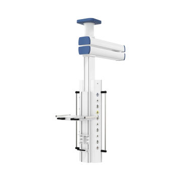 Потолочная медицинская консоль CADUCEUS C2-VE двухплечевая